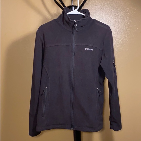 Columbia Other - Columbia full zip fleece jacket, black, large